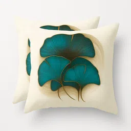 flipkart smartbuy Microfibre Cushion Pack of 2 Floral Leaf Edition-picture-20