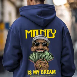 manico Men Full Sleeve Printed Hooded Sweatshirt image 1