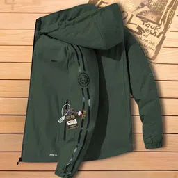 futse peno Men Solid Casual Jacket image 1