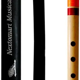 Professional Flutes A Natural Base Right Hand Bamboo Flute Bansuri Size 22.5 Inch With Free Flute Carry Bag Bamboo Flute-image-11