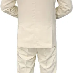 gargian master cut Men Single Breasted Solid Suit image 3