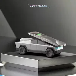 Fitpro Cybertruck-Inspired Wireless Dock | 15W 3-in-1 Fast Charging Station Charging Pad image 4