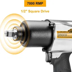 ingco 7000 rpm | 610Nm Pneumatic Impact Wrench image 3