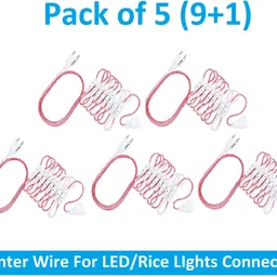 sauran 1 LEDs 1 m White Steady String Rice Lights-picture-10