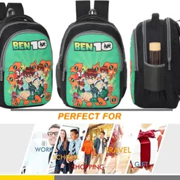 flexible Premium Quality Combo School Bag|College bag 35L Backpack(35L ,BlackRed) Waterproof Backpack image 5