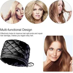 kiyansh enterprise Thermal Head Spa Cap Treatment With Beauty Steamer Nourishing Heating Cap Hair Steamer image 2