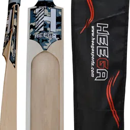 heega Commando Dual Blade Scoop Cricket Bat For Tennis Ball ( SH ) Kashmir Willow Cricket Bat For 15+ Yrs image 1