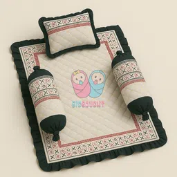 babking Cotton Baby Bed Sized Bedding Set image 2