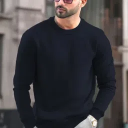 dinsha Men Full Sleeve Solid Sweatshirt-picture-31