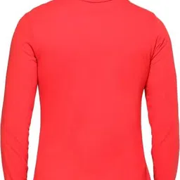 risemax Men Asymmetric Full Sleeve Red Shrug image 2