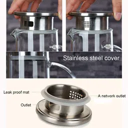 adigee 1.1 L Glass Water Jug image 4