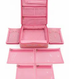 vyora Women Pink Cosmetic Bag image 4