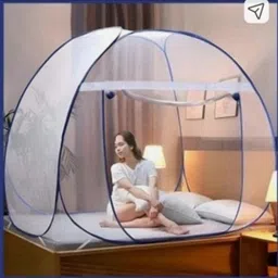 tavishiistore Double and. king size- bed. polyester washableadults mosquito net Polyester Washable Adults Mosquito Net image 1