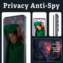 ArmourPro Edge To Edge Tempered Glass for Realme C55, Nord CE 3 Lite 5G, One Plus Nord CE3 Lite 5G, Narzo N55, Realme C55 (6.72 Inch) image 2