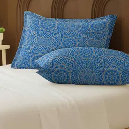 mayfair homes london White 100% Cotton Super King Bedsheet with 2 Pillow Covers image 4