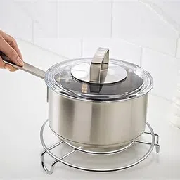 nest glory Hot Pot stand for Kitchen Steel Trivet cooker stand Trivet image 2