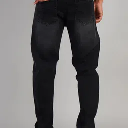 garteen Men Loose Fit Mid Rise Black Jeans image 2