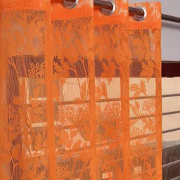 fabrilia 152 cm (5 ft) Window Net Semi Transparent Curtain (Pack Of 2)-picture-23