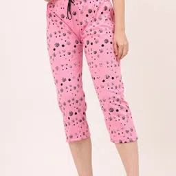 ddaspration Women Pink Capri-picture-21