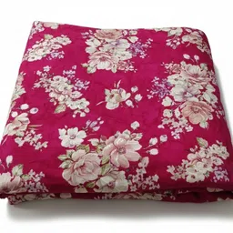 muskan fashion Unstitched Viscose Rayon Multi-purpose Fabric Floral Print image 4