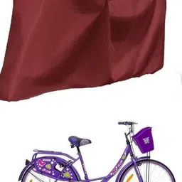 MAROON CYCLE COVER-RF-280 Bicycle Cover Free Size-image-80