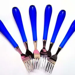 sryfit Stainless Steel Dessert Fork, Dinner Fork Set image 3