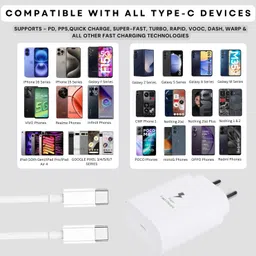 RoarX 25 W Quick Charge 3 A Wall Charger for Mobile with Detachable Cable image 5