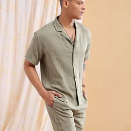 the indian garage co. Shirt Regular Shorts Co-ords Set image 3