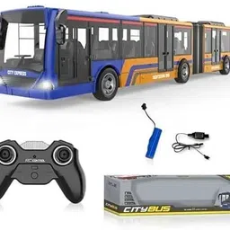 sharnga 2.4GHz 4 Channels Remote Control Bus - Full Function RC Model With Realistic-picture-14