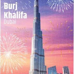 ratnas Burj Khalifa Jumbo Jigsaw Puzzle (1551) 500 Pieces of Sky-High Wonder-picture-16