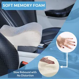 neodrift ‎ArmEase Armrest - Beige Car Armrest Pad Cushion image 4