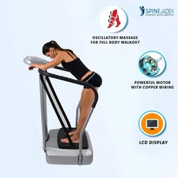 SPINE JADEX Crazy Fit Massager for Full Body Workout Vibration Platform Fitness Machine for Home Gym , Full Body Workout and Fat Loss Massager Crazy Fit Massager for Full Body Workout Vibration Platform Fitness Machine for Home Gym , Full Body Workout and Fat Loss Massager Massager image 4