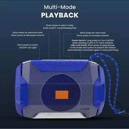 BAGATELLE TG162 10 W Bluetooth Party Speaker image 3