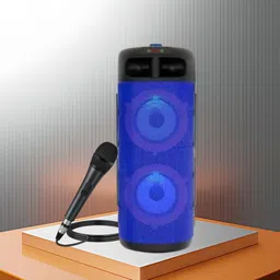 FRONY Bluetooth Party Speaker Support BT/USB/SD Card With 3mtr Long Wire For Mic A421 40 W Bluetooth Tower Speaker-picture-13