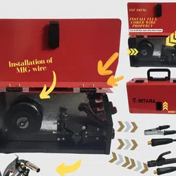 nitara MIG/MMA250A GASLESS MIG WELDING MACHINE WITH FLUX CORE WIRE home and workshop Inverter Welding Machine image 3