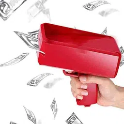 wrader Money Gun Cash Cannon for Wedding, Parties and Fun Includes 100 Fake Dollars Money Gun image 4