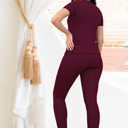 dtr fashion Solid Women Track Suit image 2