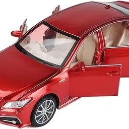 deoxy 4 pcs 1:32 DieCast Metal Pullback Car Toy,Lights, and Sounds for Boys image 5