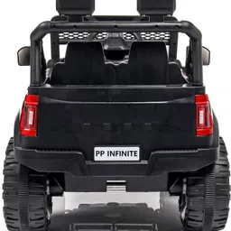 pp infinite 4X4 Heavy Duty 12V Electric Ride On Jeep For Kids With Remote Control 1-7Yrs Jeep Battery Operated Ride On image 5