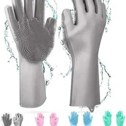 Magic Cleaning Gloves for Daily Kitchen Use Wet and Dry Glove-image-45
