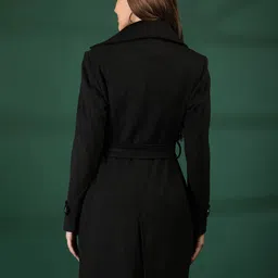 protex Polyester Solid Coat For Women image 2