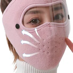 khan saar Face Mask, Hunting Cycling Motorcycle Neck Warmer Hood Winter Cloth Mask Blowtorch Safety Goggle-picture-15