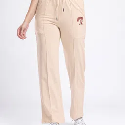 mxn Women Solid Beige Track Pants-picture-22