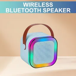 SACRO W12 (PORTABLE WIRELESS BLUETOOTH SPEAKER) Dynamic Thunder Sound & RGB LightQ69 10 W Bluetooth Laptop/Desktop Speaker-picture-32