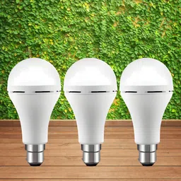 clairbell Emergency 15W Inverter LED Bulb with 1200mAh Rechargeable Battery Pack of 3 F321 4 hrs Bulb Emergency Light-picture-14