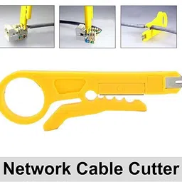 ultrabytes Crimp-8432 RJ45 Cable Crimping Tool 3 in 1 Modular Crimping Tool for RJ45 LAN Cutter Manual Crimper image 4