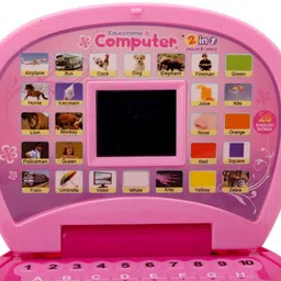 vente Educational Laptop Notebook Computer Learning Toy With 26 English Words (Pink)-picture-17