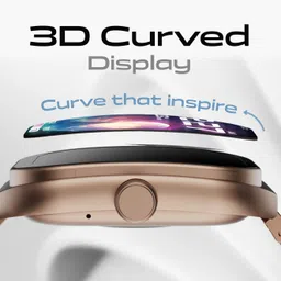 Boult Trail 2.01" 3D Curved HD Display, Working Crown, 190+ Watch Faces, Health Track Smartwatch image 3
