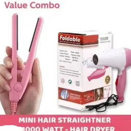 NB EMPIRE professional Mini Hair Straightner And 1290 Hair Dryer Combo AX12 Personal Care Appliance Combo-picture-34