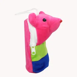 pikipoo Cute Face Soft Attractive Plush Velvet Milk Feeding Bottle Cover image 2